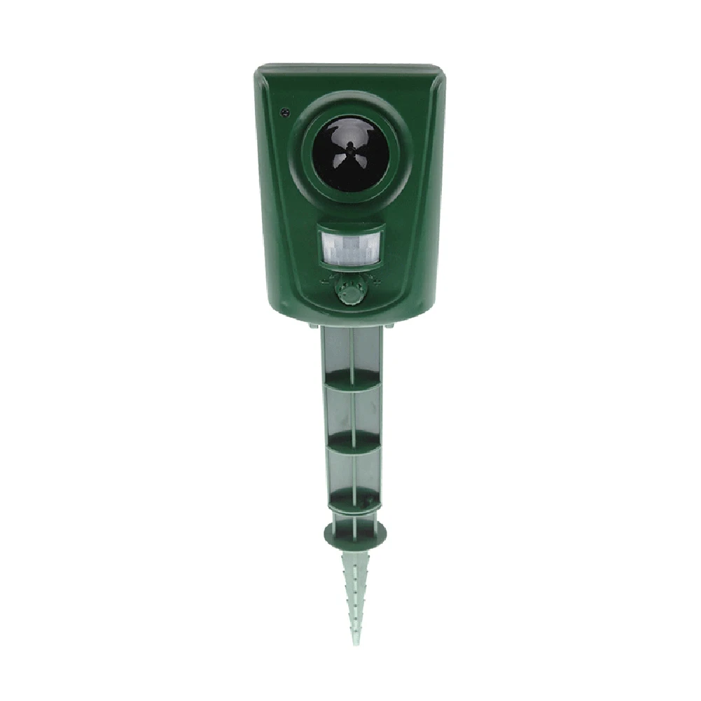 Sale Outdoor Garden Solar Animal Traps Ultrasonic Animal Bird Dog Repeller PIR Sensor Dispeller Acoustically Driven Ultrasound