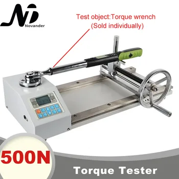 

500N Digital Torque Wrench Tester ANJ-500 1% Torque Spanner Calibration Tester Calibrator Professional Laboratory Equipment
