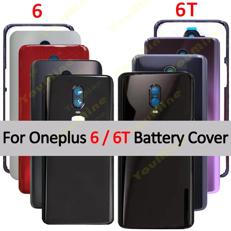 Чехол для аккумулятора Oneplus 6 задняя крышка чехол телефона One Plus 6t запасные