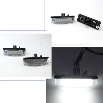 

2pcs Replacement Car LED License Plate Lights For NISSAN 350Z 370Z GTR INFINITI G35 G37 Car Signal Lamp