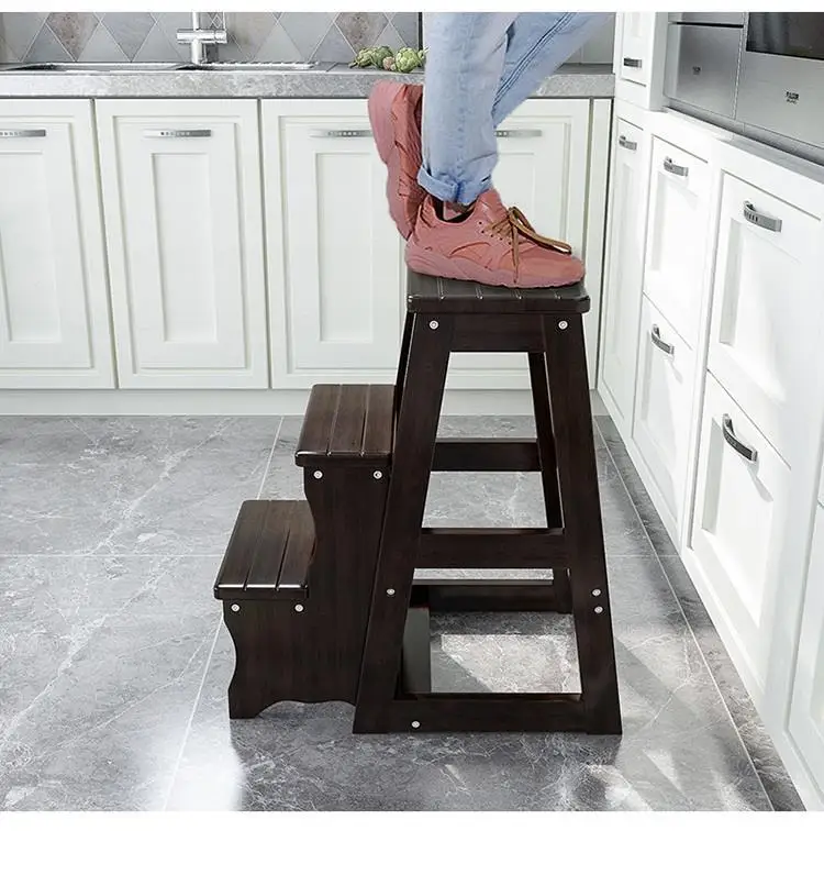 Кухонная лестница Marches Dobravel складной Плетеный Tangga Lipat Escalera Madera стремянка стул Escabeau Escaleta ступенчатый стул