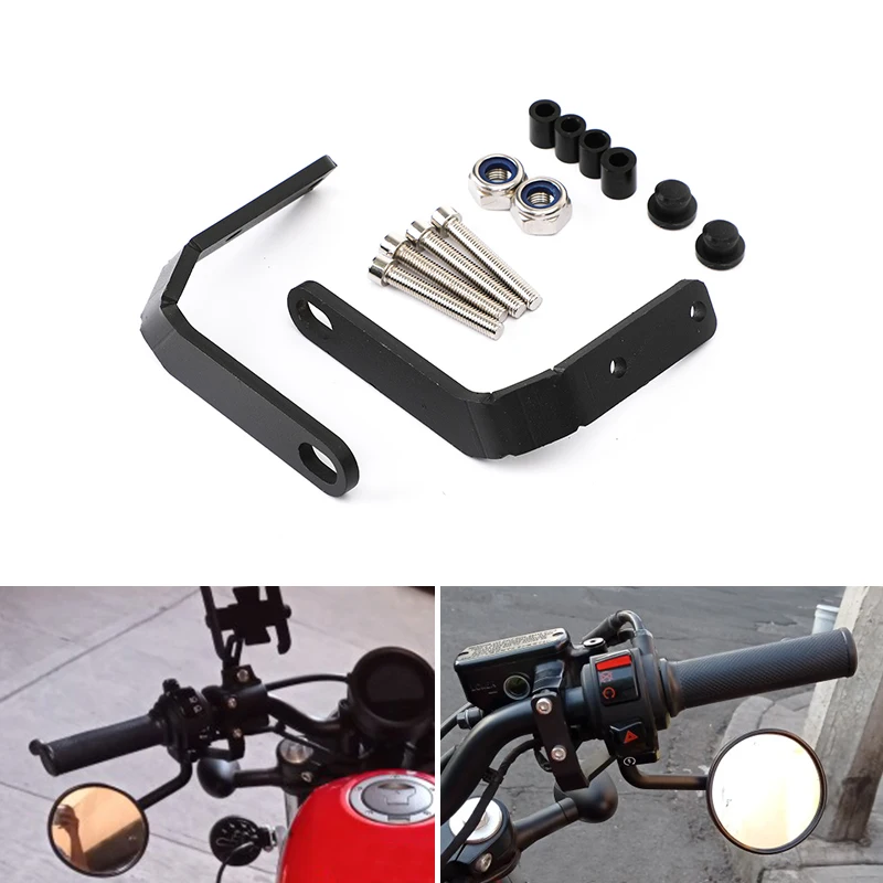 

Areyourshop Black Mirror Lowering Kit Bracket Fit for Honda CMX 500 300 Rebel 2017 2018 2019 2020 2021 Motorcycle Parts