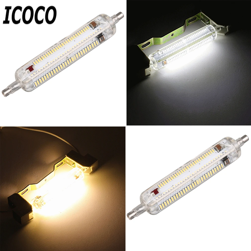 ICOCO Engergy энергосберегающий R7S 8 Вт/15 Вт SMD 3014 Светодиодный светильник 108/288 светодиодный s кукурузный светильник 220-240 В сменный галогенный светильник