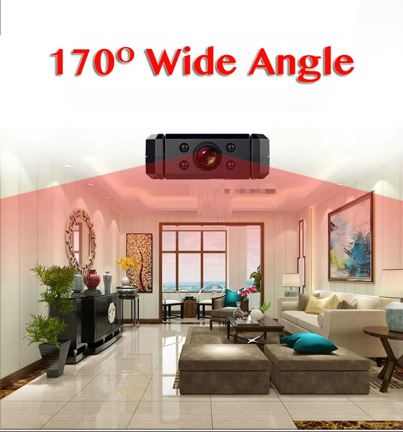 Новинка 2020 умная мини камера MD90 1080P HD миниатюрная Wi Fi видеокамера с ИК подсветкой