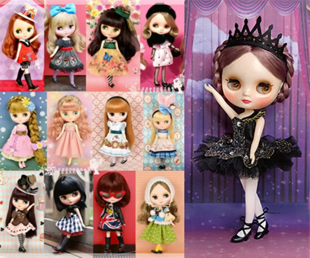 Оригинальные куклы blythe mid-boo с обувью 13 14 15-летняя годовщина маленькие дьявольские