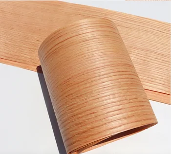 

5pcs 2.5Meter Width:15cm Thickness:0.25mm Natural Oak Veneer Straight Technology Grenadilla Wood Veneer