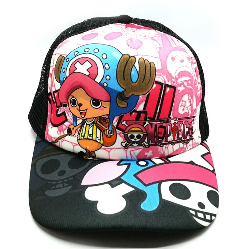 Цельная аниме Tony Chopper бейсболка с изображением героев мультфильма летняя