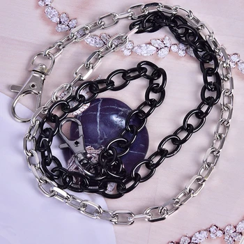 

Punk HipHop Trendy Chain Belt Simple Long Metal Waist Chain Leash Hot Male Women Jean Pant Clothing Accessories Jewelry