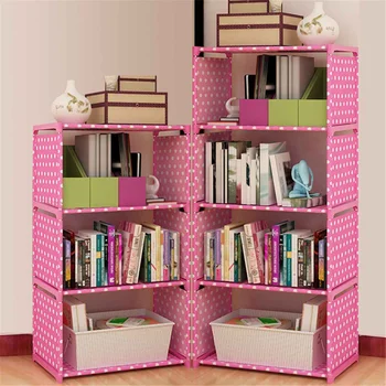 

New 5-Shelf Bookcase Book Shelves Storage Shelve For Books Display DIY Combination Shelf Floor Standing Children Bookcase