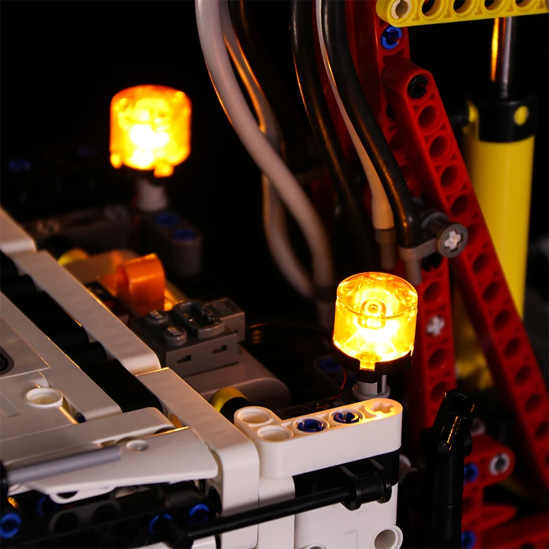 Светодиодный светильник совместимый с Lego 42043 строительными кирпичными блоками