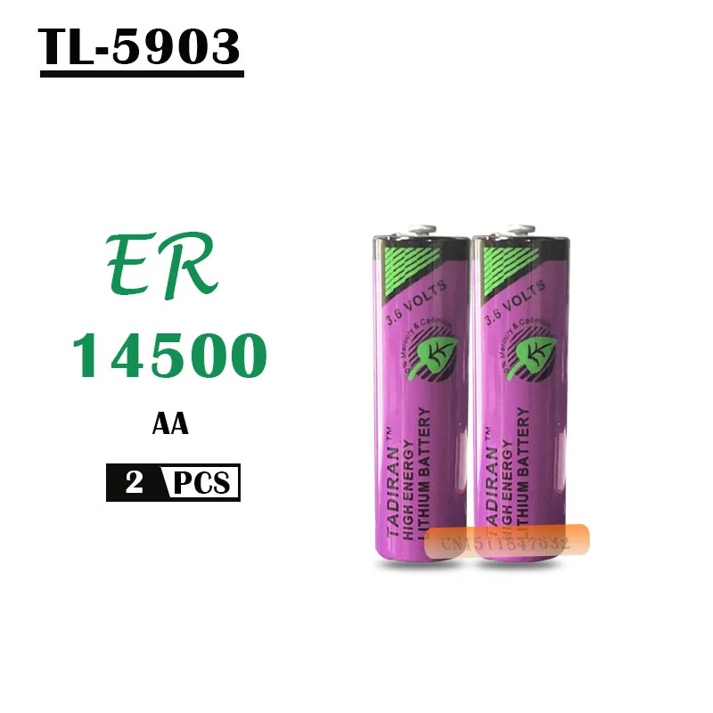 2 шт. тадиран TL-5903 ER14500 14505 3,6 V AA литиевая батарея plc