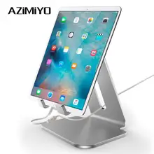 AZiMiYO держатель для ipad Портативная Алюминиевая Подставка для планшета samsung Galaxy Tab Pro S ipad Air Surface Pro 4 киоск pos-подставка