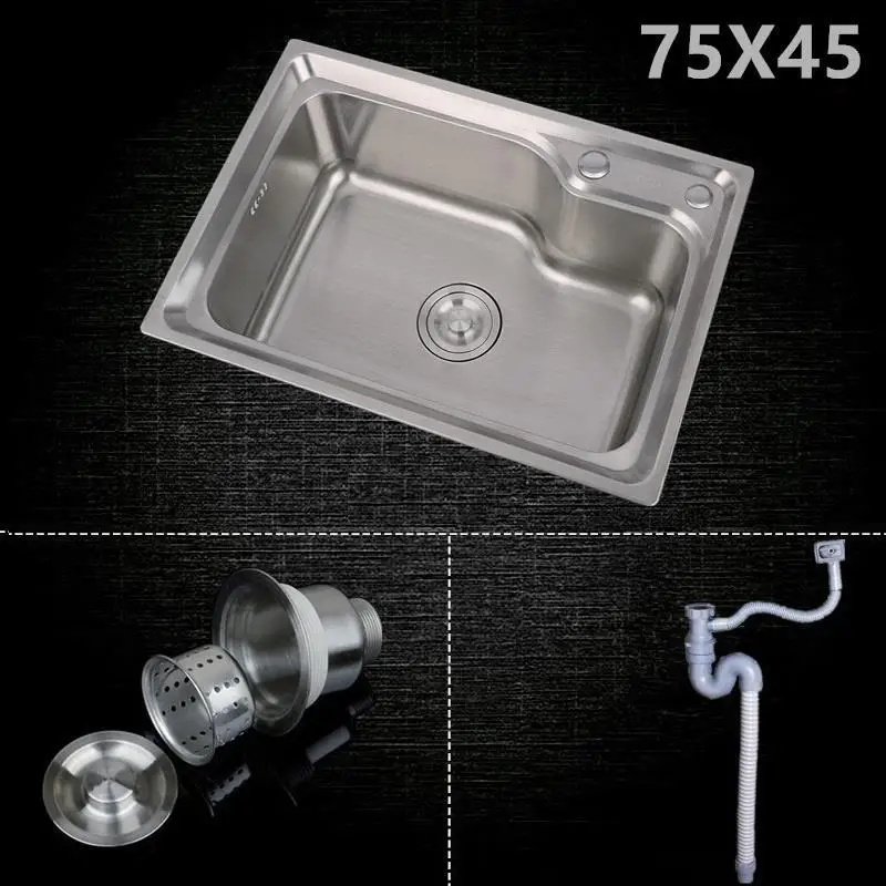 Нержавеющая сталь Evier кухня портативный Lavandino Cucina кухня Lavabo Pia Cozinha Fregadero де Cocina мойка овощей