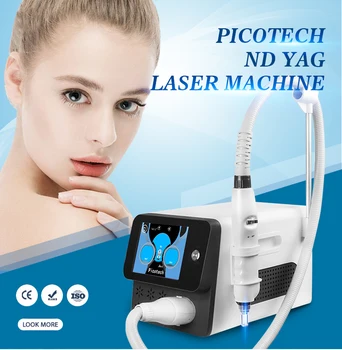 

Q-Switch Nd Yag picoseound Laser Tattoo Eyebrow Removal Pico Laser Beauty Equipment permanent Painless for Whole Body