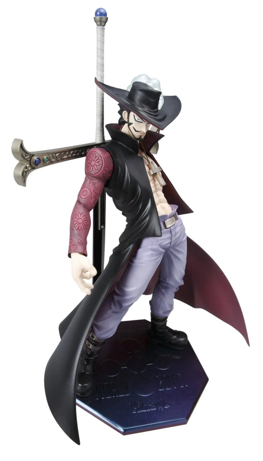

24cm One Piece Aciton Figure Dracule Mihawk Anime Collectible Action Figures PVC Collection Toys for Children Christmas Gift