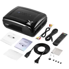 LESHP-BL58 светодиодный проектор портативный Черный видео проектор домашний кинотеатр игровой проектор HDMI VGA USB wifi для Android