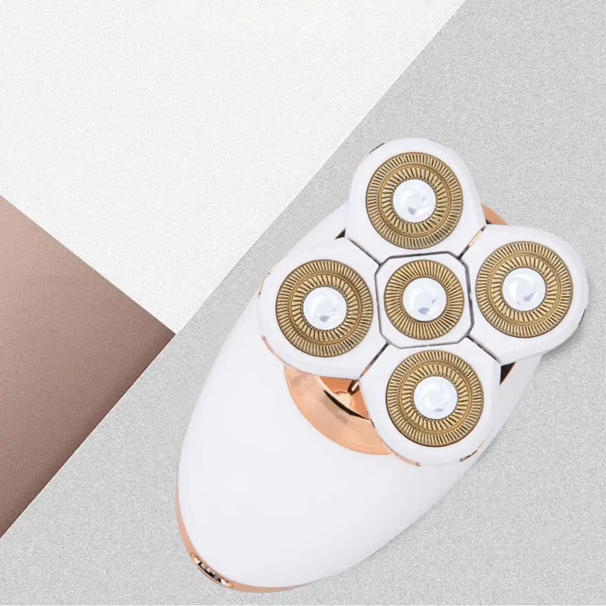 SPZ 3 в 1, Женская бритва, USB, перезаряжаемая, 5 головок, бритва для волос, триммер для волос, машинка для стрижки, IPX5, эргономичный дизайн, для волос, тела, лица