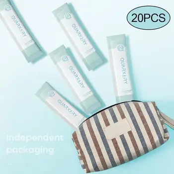 

20pack Bamboo Amino Acid Face Cleanser Scrub Cleansing Remover Treatment Pores Shrink Blackhead Moisturizer Acne V5V3