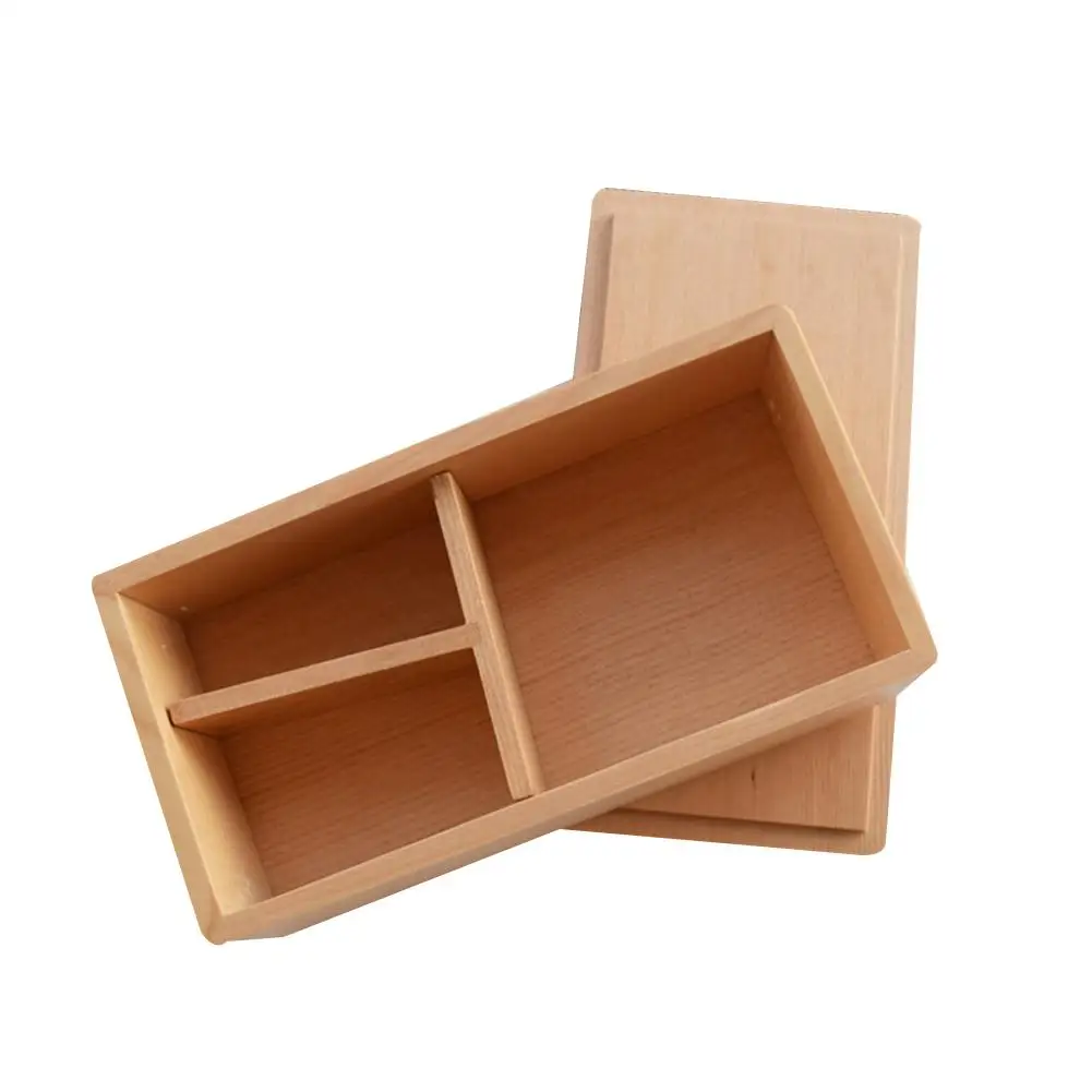 Прямоугольная деревянная коробочка для обедов японские Bento коробки суши портативный контейнер для еды столовая посуда коробка для еды экологичные здоровье