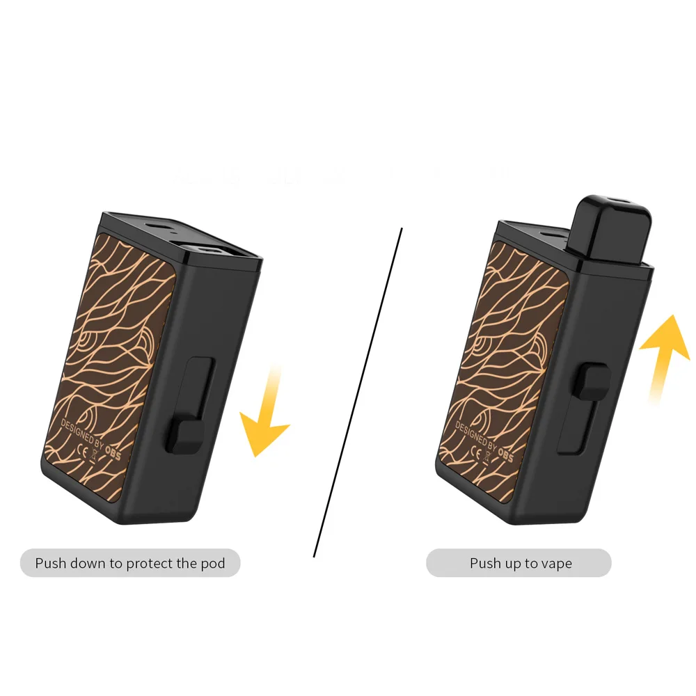 Горячие OBS Land Pod Vape Kit 750 мАч 1 5 мл Ecigs стартовый набор Vaper Box Mod со сменная катушка