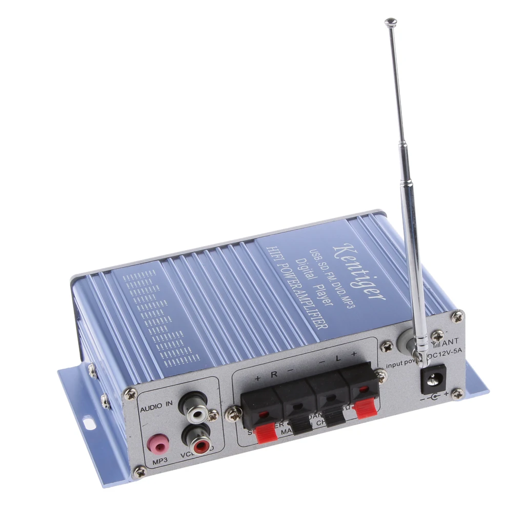 HY502 FM MP3 SD DVD Audio Speaker Car Stereo HiFi Amplifier Player