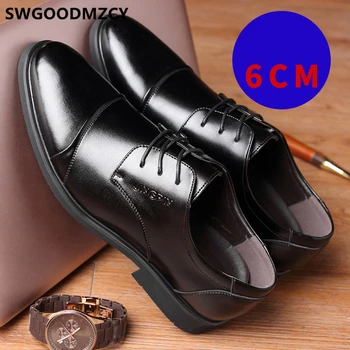 

Elevator Shoes For Men Business Shoes Oxford Shoes For Men Italian Zapatos De Hombre De Vestir Formal Chaussure Homme Mariage