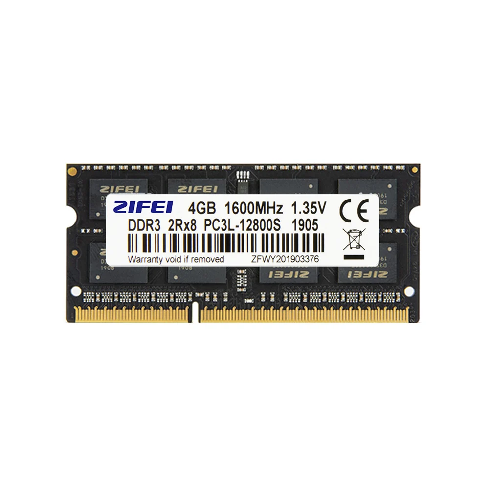 ZIFEI DDR3 ram 8gb 1600HMz DDR3L 1866HMz 1333HMz  1.35v Laptop ram memory