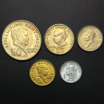 

Philippines Avatar Edition Full Set 5 New Genuine Original Coins 100% Real Collect Issuing Coins Unc Aisa