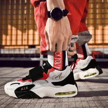 Горячая новинка мужские баскетбольные кроссовки противоскользящие спортивные баскетбольные ботинки дышащие уличные баскетбольные кроссовки тренировочная обувь