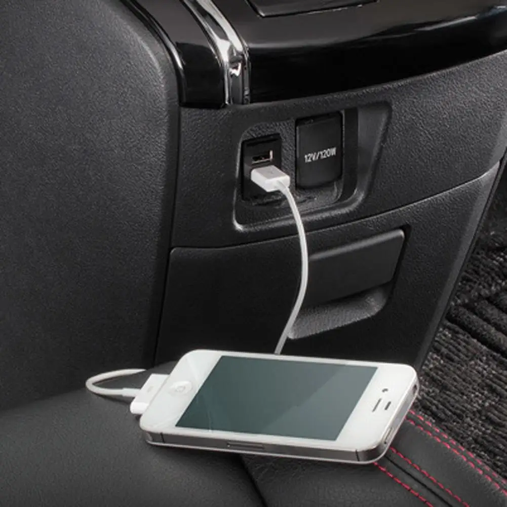 Автомобильное зарядное устройство с usb разъемом 2 порта USB гнездо для зарядки