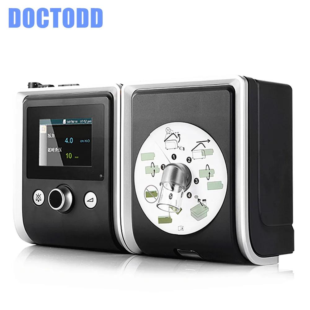 

DOCTODD GII CPAP Ventilator Respirator With Free Mask Humidifier Filter Hose Bag Best Solution for CPAP Apnea COPD Anti Sonring