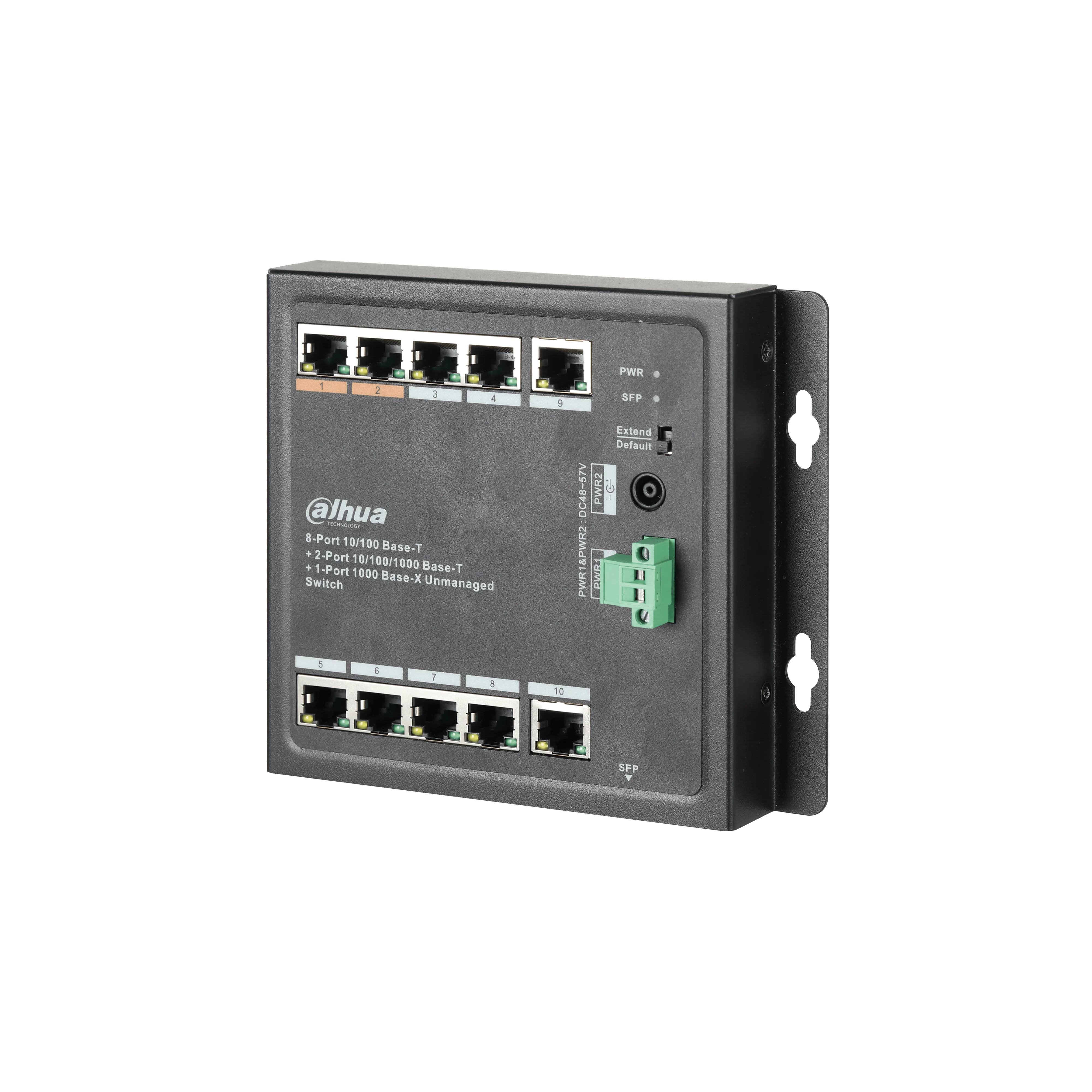 Dahua PoE коммутатор PFS3111-8ET-96-F 11-Порты и разъёмы переключатель с 8-Порты и разъёмы PoE