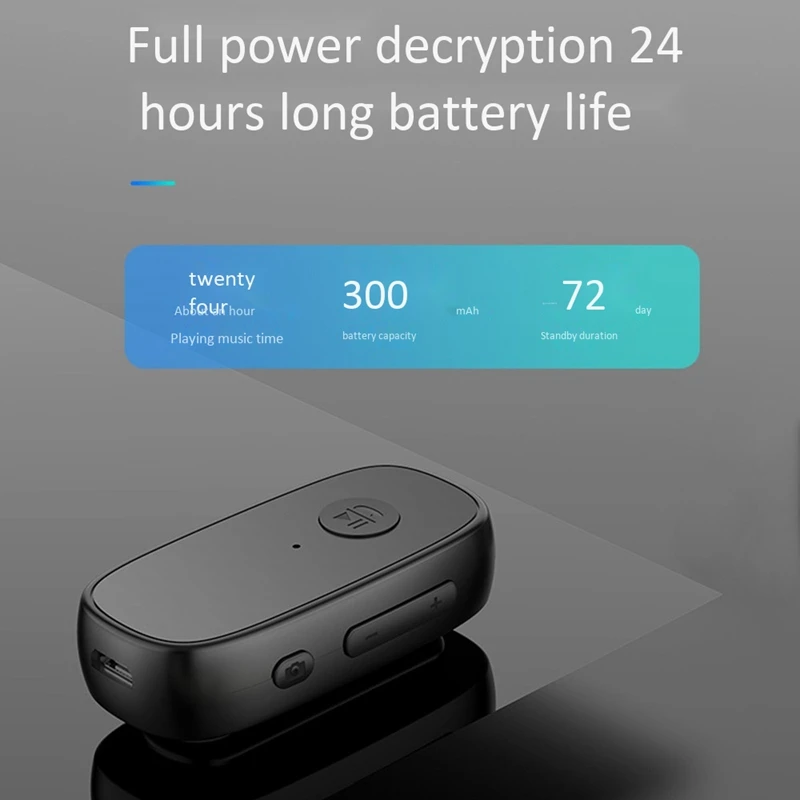 Laptop 5 0 Bluetooth Headset Stereo Car TF Card Playing Super Long Standby Multi Function Bluetooth Receiver
