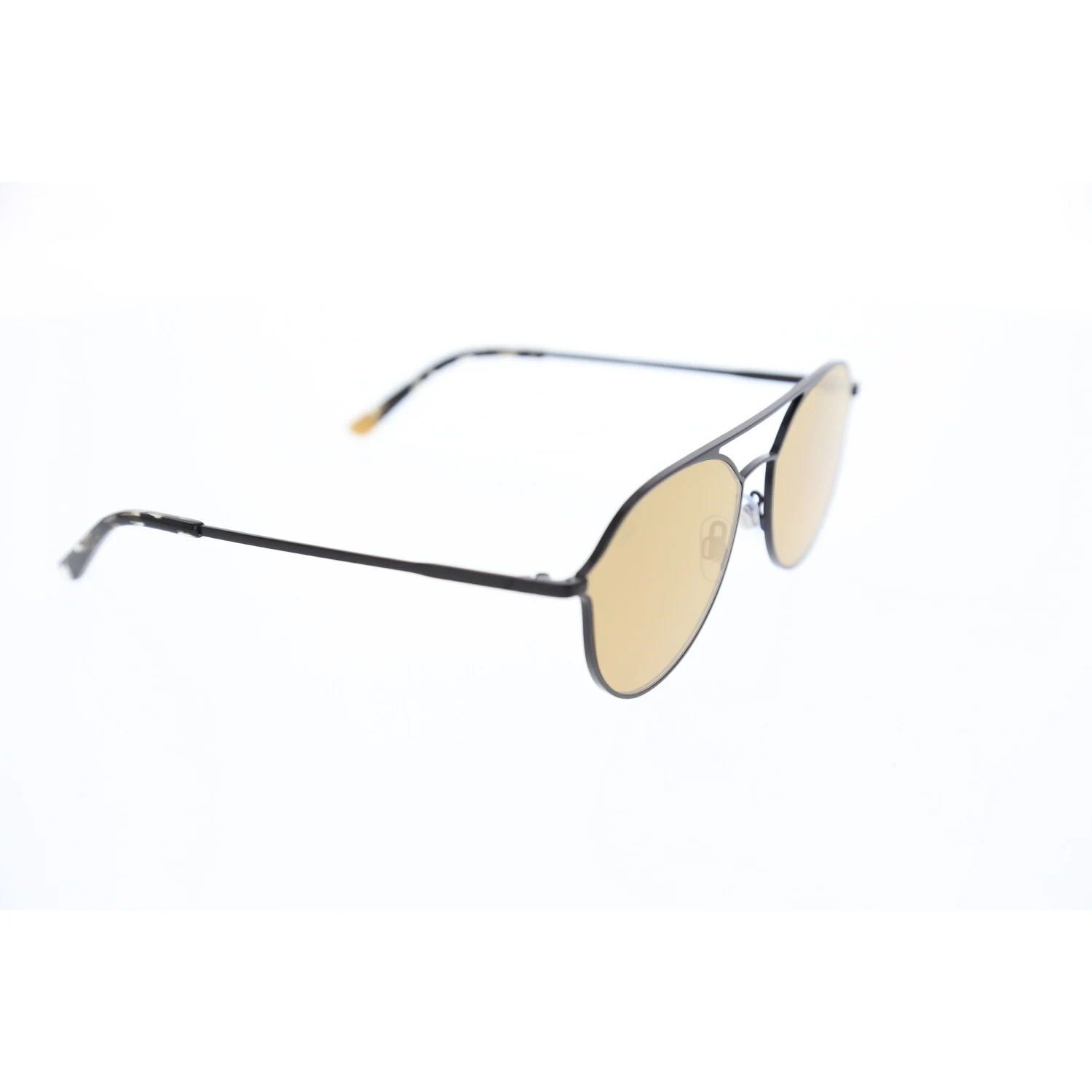 

Men's sunglasses w 0208 02g metal black organic drop pilot 59-16-145 web