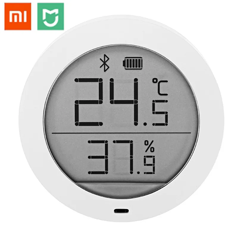 

Xiaomijia Bluetooth Temperature Smart Humi Dity Sensor Digital Thermometer Mi Home Battery