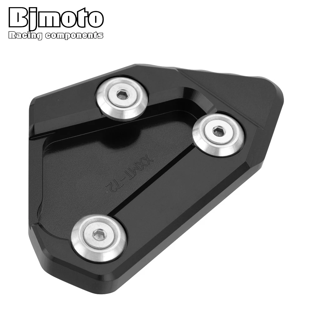 Side Stand Kickstand Plate Pad For Yamaha YZF 1000 R1 2009-2013 Gray