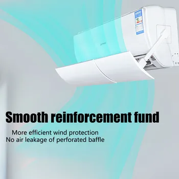 

Adjustable Air Conditioning Cover Wind Deflector Windshield Air Conditioner Cover Windshield Home Office Accessories #5