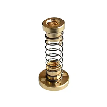 

T8 Lead Screw Stainless Steel Durable Professional Practical Attachments T8 Screw 3D Printer Accessory with 8mm Copper Nuts