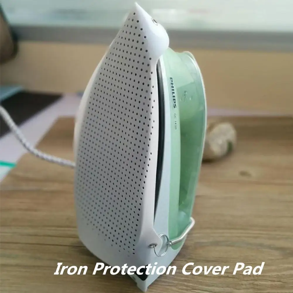 

Household Electric Iron Teflon Iron Protection Cover Pad High temperature Protective Iron Cover Ironing Cloth Pad Anti-Dust Iron