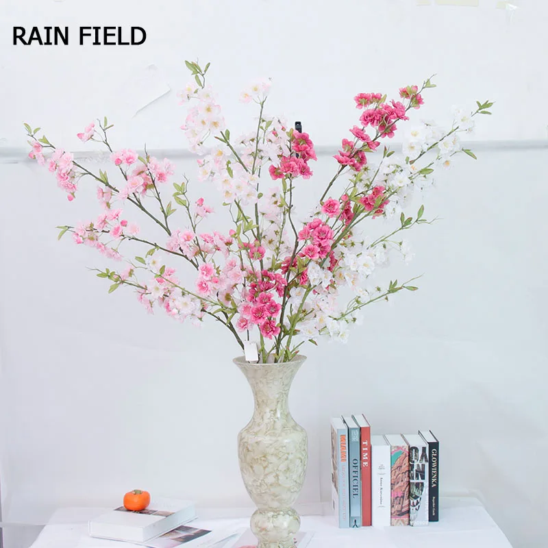 Artificial Flowers Cherry Blossom Sakura Cherry Blossom Tree Home Decor Artificial Flowers For Home Decoration Wedding