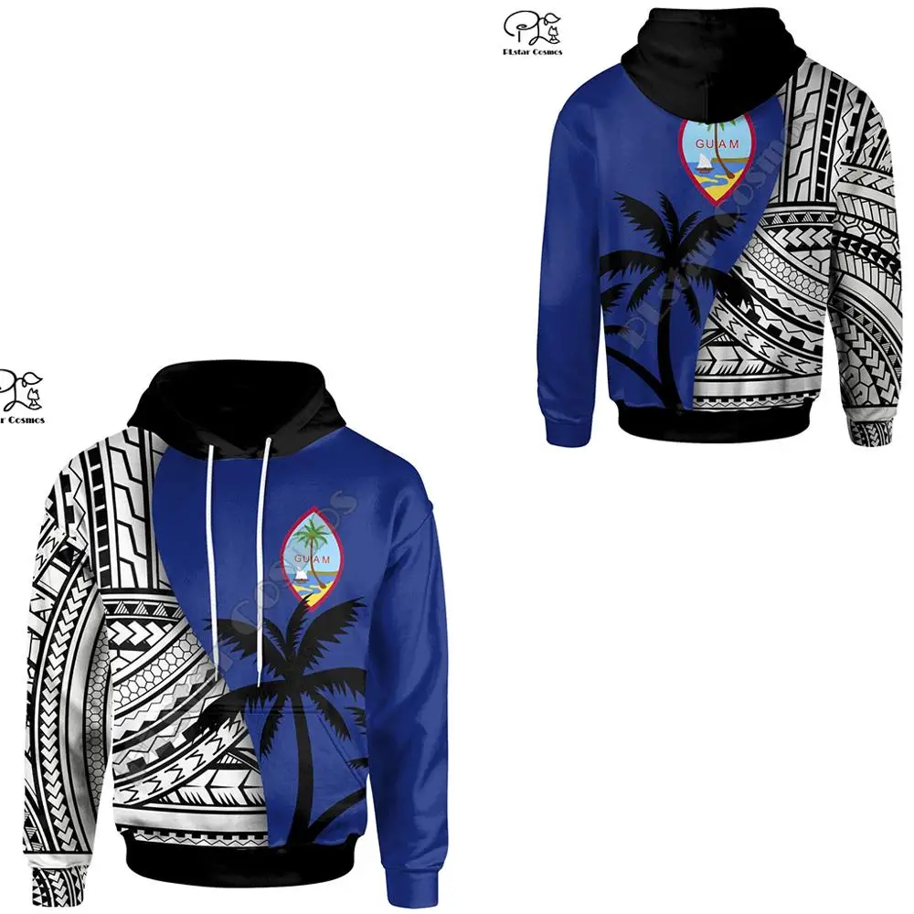 

NewFashion Island Art Country Flag Guam Polynesian Culture Retro Tattoo Tracksuit Men/Women Pullover Harajuku 3DPrint Hoodies 10