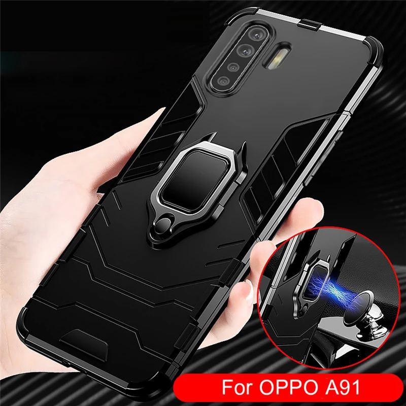 Для OPPO Realme X50 6 XT Q Reno ACE 2 2Z X2 3 Pro 5G A91 F15 A1K C2 Find чехол с кольцом магнитный