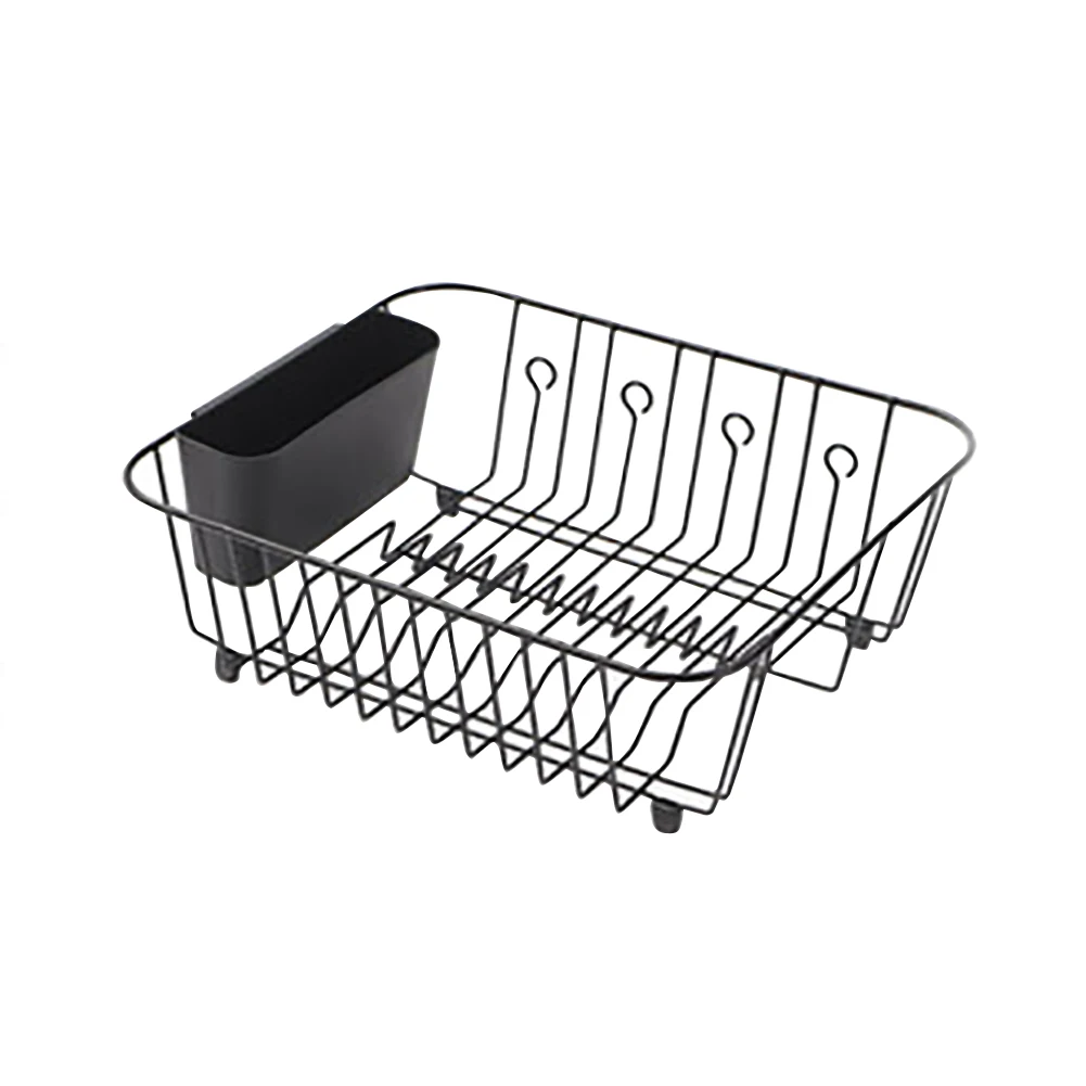 

Holder Bowl Drying Rack Washing Kitchen Tool Iron Shelf Home Dish Drainer Supplies Cutler Storage Basket Practical Organizer