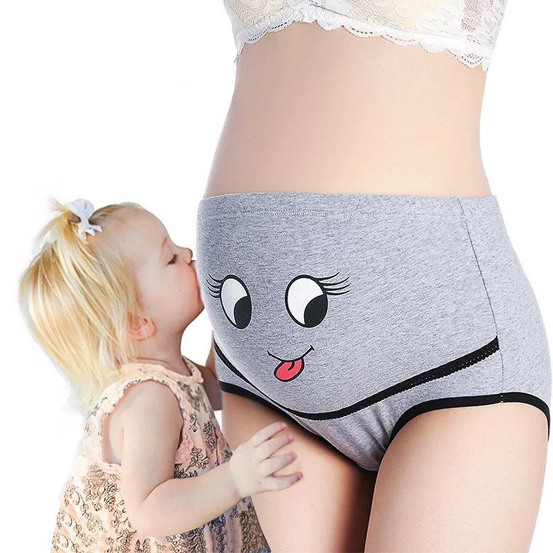High Waist Maternity Panties Adjustable Cotton Pregnancy Briefs Pregnant Women Underwear Plus Maternity Belly Support Underpants