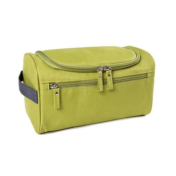 

Portable Unisex travel makeup bag organizer large candy color wash bag cosmetic box toiletry zipper handbag