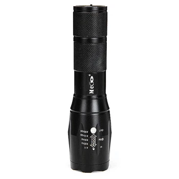 

MECO 5 Modes 2000LM Zoomable LED Flashlight 18650/AAA for Camping Hunting Torch Lantern Diving Lamp Portable Lights Waterproof