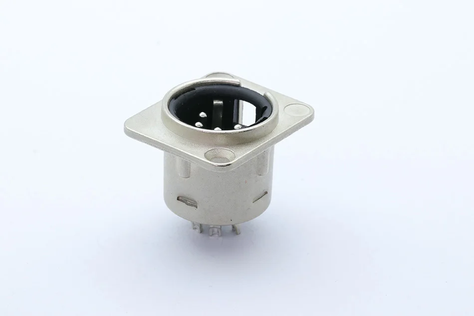 10 шт. XLR Jack 4Pin аудио разъем провода 4 PIN XLR Панель Крепление Conector Мужской Разъем Socekt динамик конвертер с нажимным замком
