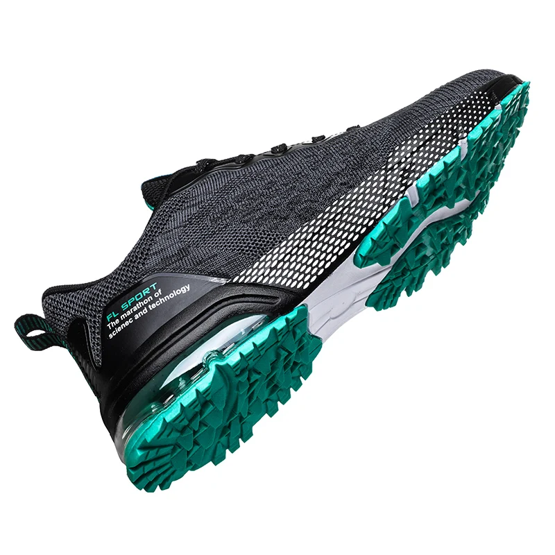 Mens Anti Slip Golf Trainers Sneakers Men Black Gray Breathable Big Size 39-46 Sport Golf Shoes Lightweight Sneakers New