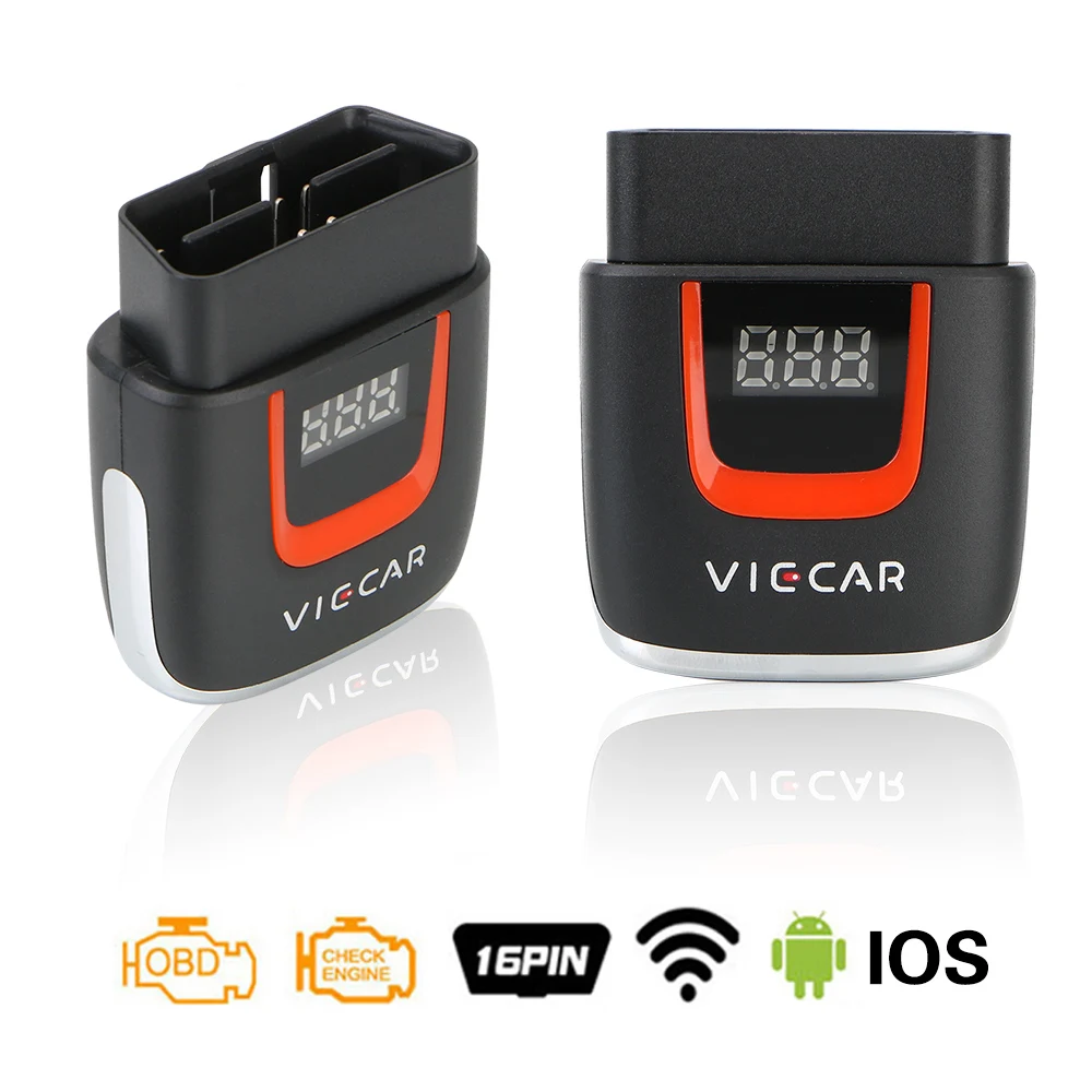 Viecar VP004 VP002 ELM327 V2.2 USB-сканер считыватель кодов для Android/IOS Elm327 OBD Автомобильный