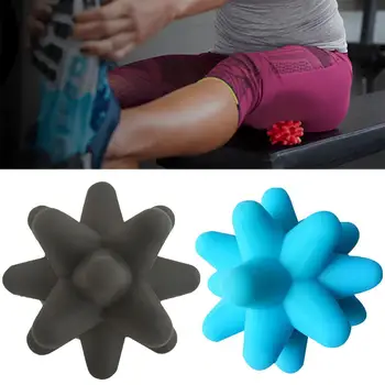 

1pc Yoga Fitness Ball Muscle Relax Fascia Ball Foot Sole Arm Massage Ball Reduce Stress Body Building Roller Tools